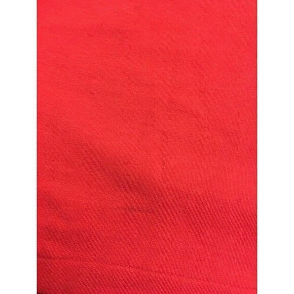 Zara Womens Solid Red Scoop Neck Long Sleeve Fitted Top t shirt Small - Picture 6 of 7